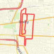 9 miles start and finissh at dawson and broad