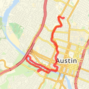 A 9.91 mi Run / Jog mapped on Sat Jun 08 2013