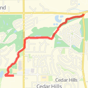 LPHS-Cedar Hills GC Out-n-Back