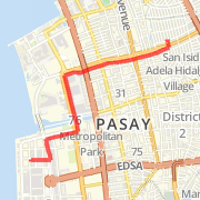 MOA to Home Run route image