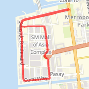 Finex Run 09/12/2010 Run route image