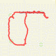 2.63mi dog walk on 6/10/13