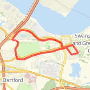 5  miler with hills from ma n pa