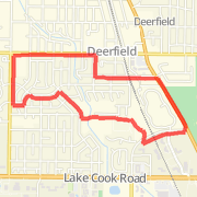 4 mile route 4-13-08