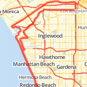USC-Redondo Beach - SAFER ROUTE back (down Venice)