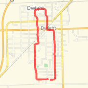 Dwight across town