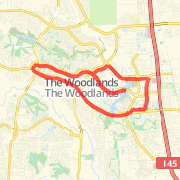 CB&amp;I Bike Route with Mile Markers