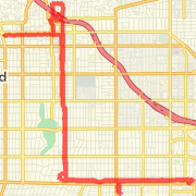 14.68mi fixed gear (fixie) on 6/12/13