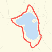 Around Caspian Lake 6.8 mi.