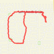 2.71mi dog walk on 6/12/13