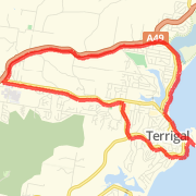 A 16.35 km Run / Jog mapped on Thu Jun 13 2013