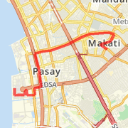 Pasig Run 10.10.10 Run route image