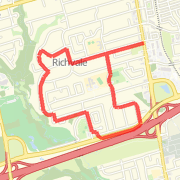 6 km hilly