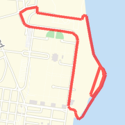 beach run