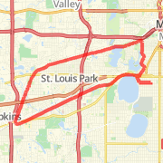 Worst Run ever route
