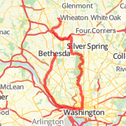 Bethesda->Adams Morgan->Rock Creek 48 Miles out and back