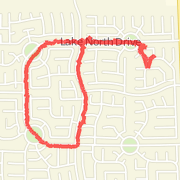2.73mi dog walk on 6/15/13