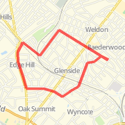 Parkdale-Tyson-Limekiln-Waverly-Keswick-Abington (3.5miles)