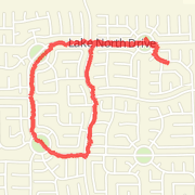 2.56mi dog walk on 6/16/13