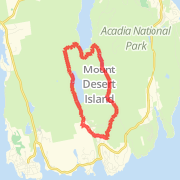 Bubble Pond -> Eagle Lake-> Jordan Pond -> Seal Harbor