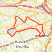7-miler Run route image