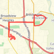 to brecksville 18 miler