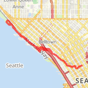 Ran 3.20 mi on Run from the W hotel