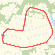 2.23 miles at Allie's House
