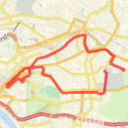 April 20, 2008: 8.5 Miles at 8.5 Minute Pace.