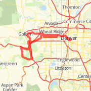 Denver to Idledale loop