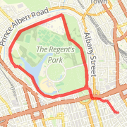 Regents Park - 2 laps