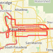 Pasadena Marathon KH Route