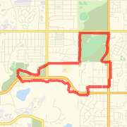 A 5.17mi run mapped on 09/20/2010