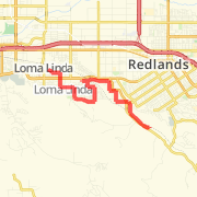 Old Loma Linda Lopers 2007-2009 training 15 miles (out and back)