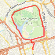 Through Regents Park