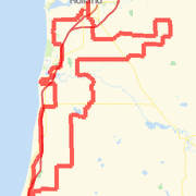 Bike MS 2008 West Michigan Day 1 Century Route