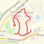 A little more (2.5 miles)