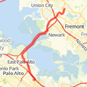 Union City BART to ITP in Palo Alto
