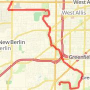 bike tour, Brookfield - Greenfield