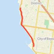 A run mapped on 09/25/2010 Run route image