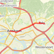Station Arnhem - station Velp