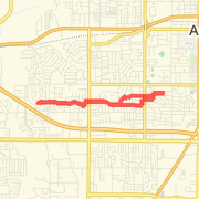 A run mapped on 09/27/2010