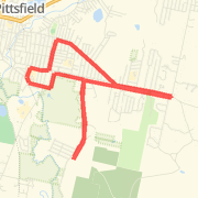 Pittsfield - East New to Mtn to Pom Route