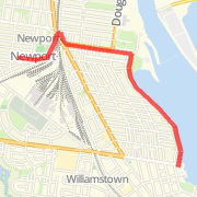 williamstown foreshore run