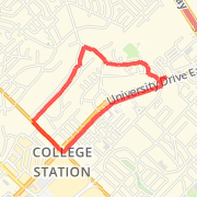 Backside Morning run