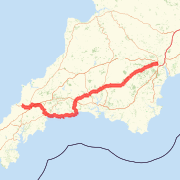 Exeter -> St Austel -> Newquay