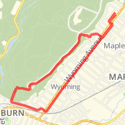 reservation run, Maplewood-Millburn 4.5er