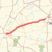 March and April 2008 Virtual Walk Across Tennessee 192 miles