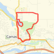 Round Lake - Camas High 7 mi.