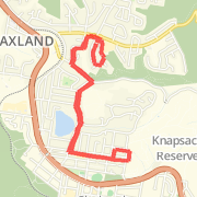 Basic run to Soccer Pitches and back with loop round Normic Lane
